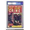Image 1 : Fight Against Crime #2 Mile High pedigree (Story Comics, 1951) CGC VF- 7.5 Off-white to white pag...