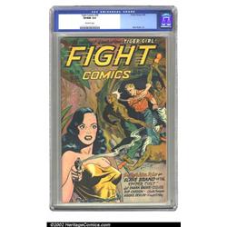 Fight Comics #39 (Fiction House, 1945) CGC VF/NM 9.0 Off-white pages. Just one look at this actio...