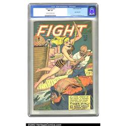 Fight Comics #51 (Fiction House, 1947) CGC NM 9.4 Cream to off-white pages. This great title is r...