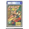 Image 1 : Fight Comics #51 (Fiction House, 1947) CGC VF/NM 9.0 Off-white pages. Featuring the origin of Tig...