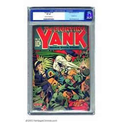 Fighting Yank #8 (Nedor Publications, 1944) CGC VF 8.0 Cream to off-white pages. The Fighting Yan...