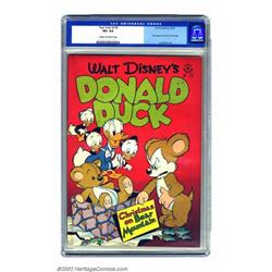 Four Color Comics #178 (Dell, 1947) CGC VF+ 8.5 Cream to off-white pages. Uncle Scrooge makes his...