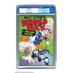 Four Color Comics #147 (Dell, 1947) CGC VF+ 8.5 Cream to off-white pages. The pre-eminent duck ar...