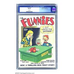 Funnies #31 Mile High pedigree (Dell, 1939) CGC FN 6.0 White pages. One of Dell's earliest comic...