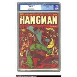 Hangman Comics #5 Pennsylvania pedigree (MLJ, 1942) CGC VF/NM 9.0 Cream to off-white pages. This...