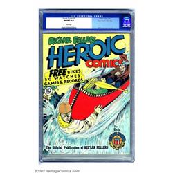 Heroic Comics #7 Mile High pedigree (Eastern Color, 1941) CGC NM/MT 9.8 White pages. Bill Everett...