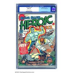 Heroic Comics #9 Mile High pedigree (Eastern Color, 1941) CGC NM+ 9.6 Off-white to white pages. T...