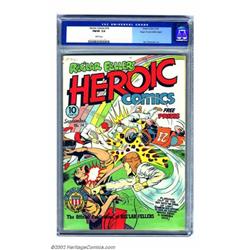 Heroic Comics #14 Mile High pedigree (Eastern Color, 1942) CGC FN/VF 7.0 White pages. Ben Thompso...