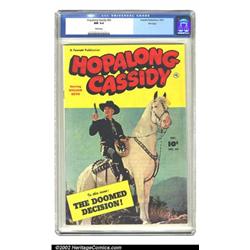 Hopalong Cassidy #62 File Copy (Fawcett, 1951) CGC NM 9.4 White pages. This is a gorgeous copy of...