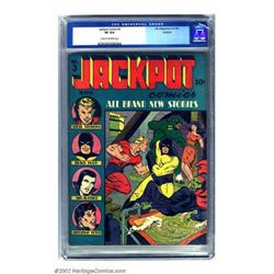 Jackpot Comics #3 Rockford pedigree (MLJ, 1941) CGC VF 8.0 Cream to off-white pages. Before Archi...