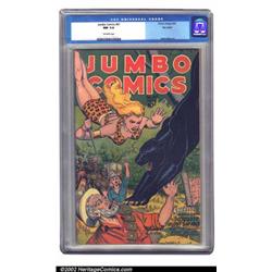 Jumbo Comics #87 Big Apple pedigree (Fiction House, 1946) CGC NM 9.4 Off-white pages. Sheena make...