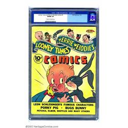 Looney Tunes and Merrie Melodies Comics #2 (Dell, 1941) CGC VG/FN 5.0 Cream to off-white pages. T...