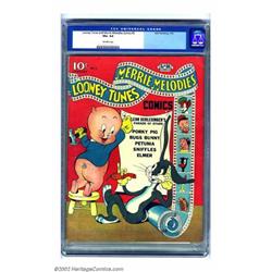 Looney Tunes and Merrie Melodies Comics #3 (Dell, 1942) CGC VG+ 4.5 Off-white pages. All of the c...