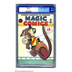 Magic Comics #3 Mile High pedigree (David McKay Publications, 1939) CGC FN- 5.5 Off-white to whit...