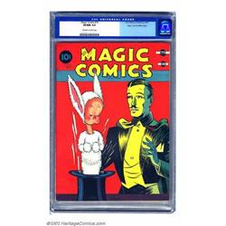 Magic Comics #10 Mile High pedigree (David McKay Publications, 1940) CGC VF/NM 9.0 Off-white to w...