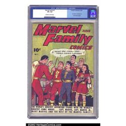 The Marvel Family #2 (Fawcett, 1946) CGC VF+ 8.5 Off-white to white pages. A simply Marvel-ous co...