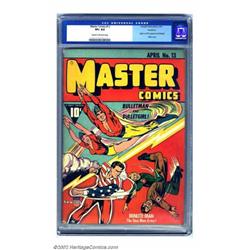 Master Comics #13 Rockford pedigree (Fawcett, 1941) CGC VF+ 8.5 Cream to off-white pages. Bulletg...