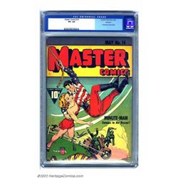 Master Comics #14 Rockford pedigree (Fawcett, 1941) CGC VF+ 8.5 No page quality given. The fantas...