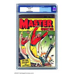 Master Comics #15 (Fawcett, 1940) CGC VF 8.0 Off-white pages. This great Bulletman and Bulletgirl...