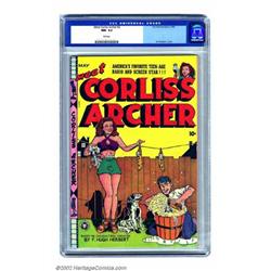 Meet Corliss Archer #2 (Fox, 1948) CGC NM- 9.2 Pink pages. Al Feldstein's cover of the teen starl...