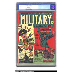 Military Comics #2 (Quality, 1941) CGC FN/VF 7.0 Off-white pages. With art by Will Eisner, Jack C...