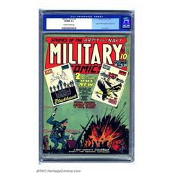 Military Comics #3 (Quality, 1941) CGC VF/NM 9.0 Off-white to white pages. The title promised "St...