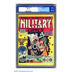 Military Comics #10 Rockford pedigree (Quality, 1942) CGC NM- 9.2 Off-white to white pages. Overs...
