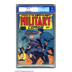 Military Comics #19 Rockford pedigree (Quality, 1943) CGC NM- 9.2 Off-white to white pages. Anoth...