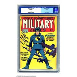 Military Comics #21 Rockford pedigree (Quality, 1943) CGC FN+ 6.5 White pages. Even without the f...