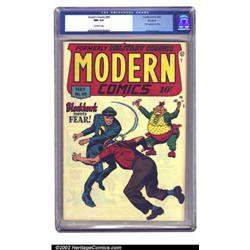 Modern Comics #49 Big Apple pedigree (Quality, 1946) CGC NM 9.4 Off-white pages. This outstanding...