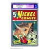 Image 1 : Nickel Comics #1 Recil Macon pedigree (Fawcett, 1940) CGC Apparent VG+ 4.5 Slight (P) Off-white p...