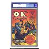 Image 1 : O.K. Comics #1 Larson pedigree (United Features Syndicate, 1940) CGC NM- 9.2 White pages. This is...
