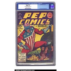 Pep #2 (MLJ, 1940) CGC FN/VF 7.0 Cream to off-white pages. This venerable title originated just a...