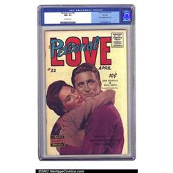 Personal Love #32 File copy (Famous Funnies, 1955) CGC NM- 9.2 Off-white pages. The final issue o...