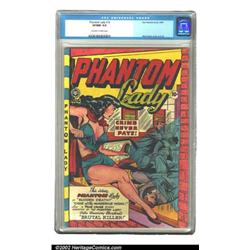 Phantom Lady #19 (Fox, 1948) CGC VF/NM 9.0 Off-white to white pages. Matt Baker, premier purveyor...