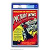 Image 1 : Picture News #1 Mile High pedigree (Lafayette Street Corp., 1946) CGC NM- 9.2 Off-white to white...