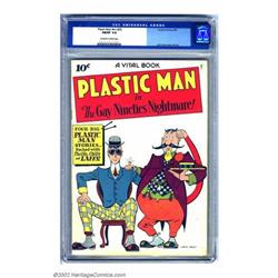 Plastic Man #nn (#2) (Quality, 1944) CGC FN/VF 7.0 Off-white to white pages. Jack Cole provides t...