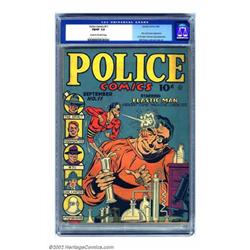 Police Comics #11 (Quality, 1942) CGC FN/VF 7.0 Cream to off-white pages. This issue features the...