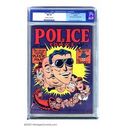 Police Comics #20 Rockford pedigree (Quality, 1943) CGC NM 9.4 Off-white to white pages. Jack Col...