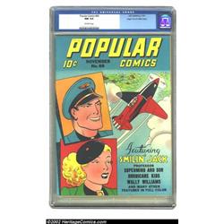 Popular Comics #69 Mile High pedigree (Dell, 1941) CGC NM 9.4 Off-white pages. This title had a b...