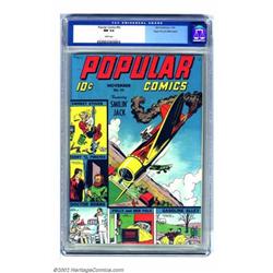 Popular Comics #93 Mile High pedigree (Dell, 1943) CGC NM 9.4 White pages. This copy of one of De...