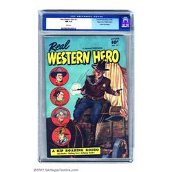 Real Western Hero #71 Mile High pedigree (Fawcett, 1948) CGC NM 9.4 White pages. This second issu...