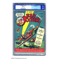 Red Ryder Comics #4 Rockford pedigree (Dell, 1941) CGC NM 9.4 Cream to off-white pages. Even Red...