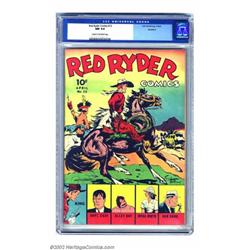 Red Ryder Comics #12 Rockford pedigree (Dell, 1943) CGC NM 9.4 Cream to off-white pages. The cond...