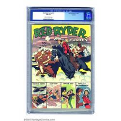 Red Ryder Comics #16 Rockford pedigree (Dell, 1943) CGC VF 8.0 Cream to off-white pages. The famo...