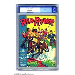 Red Ryder Comics #17 Rockford pedigree (Dell, 1944) CGC VF+ 8.5 Cream to off-white pages. This hi...