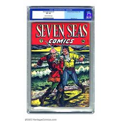 Seven Seas Comics #2 (Universal Phoenix Feature, 1946) CGC VF+ 8.5 Cream to off-white pages. The...