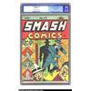 Image 1 : Smash Comics #33 Mile High pedigree (Quality, 1942) CGC NM 9.4 Off-white to white pages. This cov...