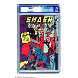 Smash Comics #51 Mile High pedigree (Quality, 1944) CGC NM+ 9.6 White pages. Still stunned by vie...