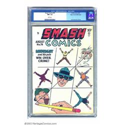 Smash Comics #78 Mile High pedigree (Quality, 1948) CGC NM- 9.2 White pages. CGC's assigned grade...